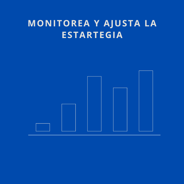 Monitorea los resultados de tu estrategia de comunicación.